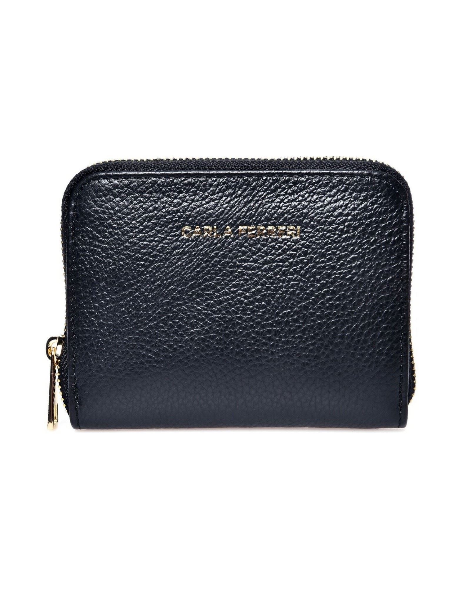 CARLA FERRERI Brieftasche Damen Schwarz von CARLA FERRERI