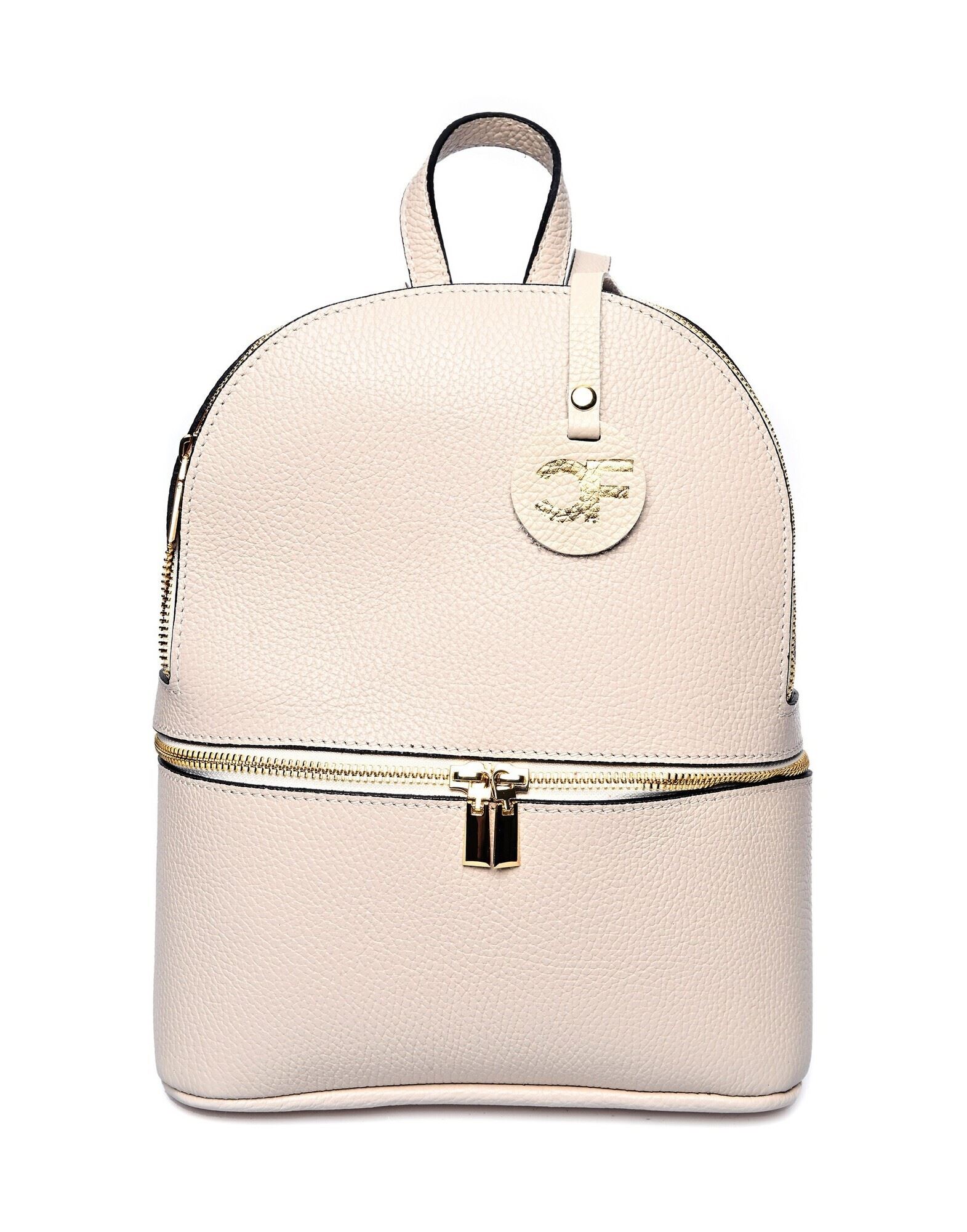 CARLA FERRERI Rucksack Damen Beige von CARLA FERRERI