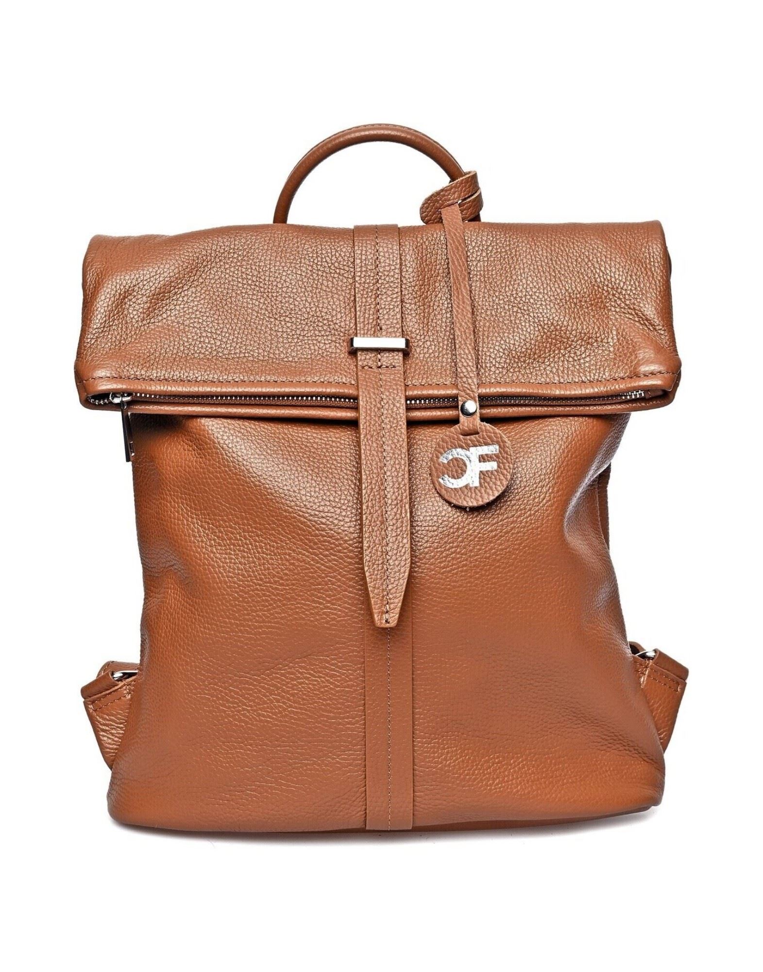 CARLA FERRERI Rucksack Damen Braun von CARLA FERRERI