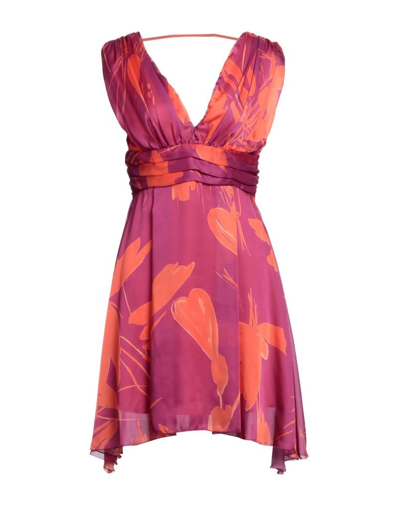 CARLA MONTANARINI Mini-kleid Damen Magenta von CARLA MONTANARINI