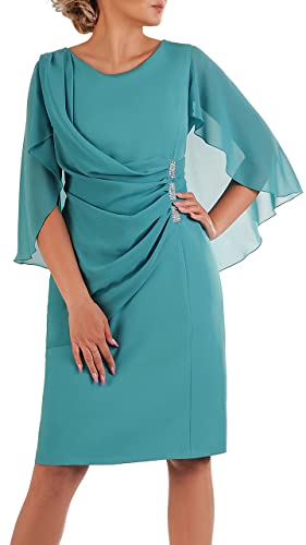 CARLA MORENO Carmen Damen Kleid elegant für Hochzeitsfeier, festlich, Communion von CARLA MORENO