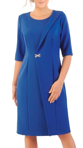 CARLA MORENO Damen Alexis Kleid Hochzeitsfeier elegant Abendkleid festlich für Hochzeit übergröße Kleider lang midikleid Party cocktailkleid 3/4-Ärmel Große Größen CARLA MORENO Damen Alexis Kleid Hochzeitsfeier elegant Abendkleid festlich für Hochzeit übergröße Kleider lang midikleid Party cocktailkleid 3/4-Ärmel Große Größen von CARLA MORENO