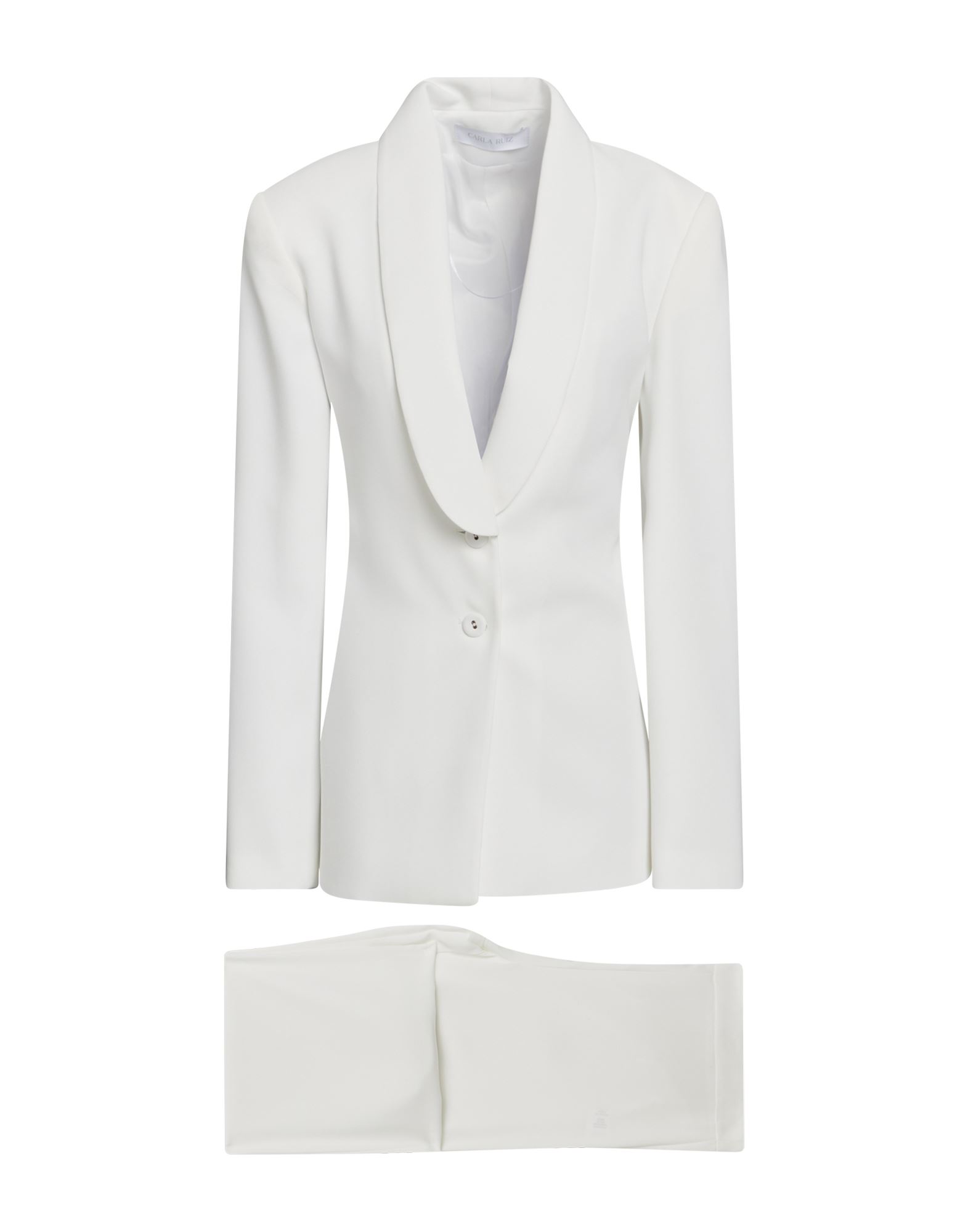 CARLA RUIZ Anzug Damen Weiß von CARLA RUIZ