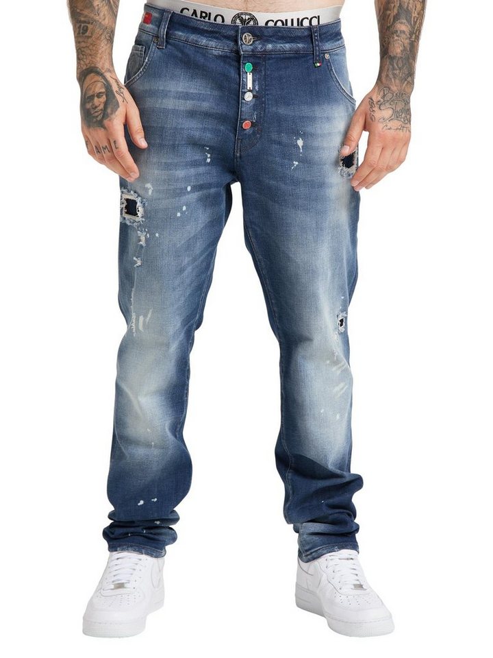 CARLO COLUCCI 5-Pocket-Jeans Cebanu 31W von CARLO COLUCCI