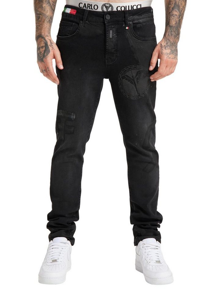 CARLO COLUCCI 5-Pocket-Jeans Cecchelin 33W von CARLO COLUCCI