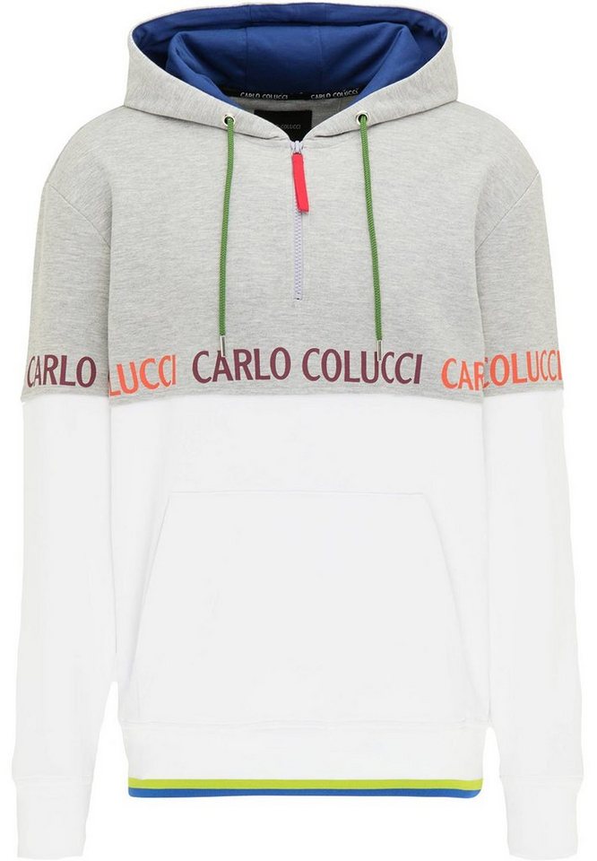 CARLO COLUCCI Hoodie Kapuzen-Sweatshirt (1-tlg) von CARLO COLUCCI