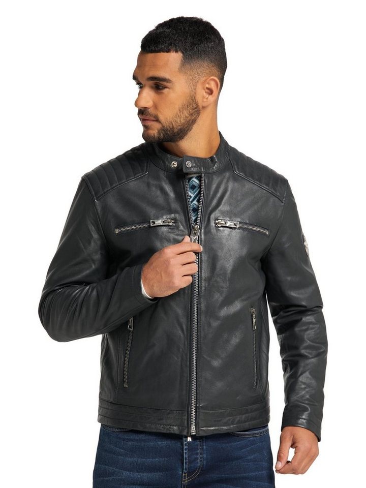 CARLO COLUCCI Lederjacke Centofanti von CARLO COLUCCI