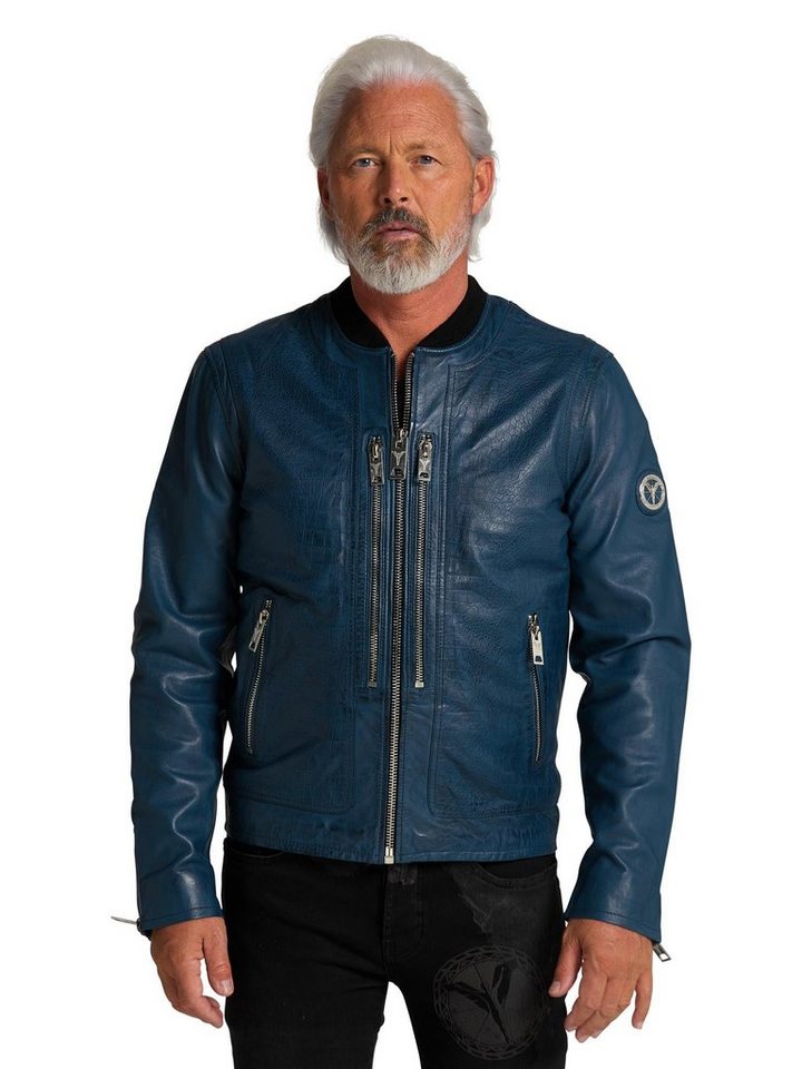 CARLO COLUCCI Lederjacke Coccodrillo von CARLO COLUCCI