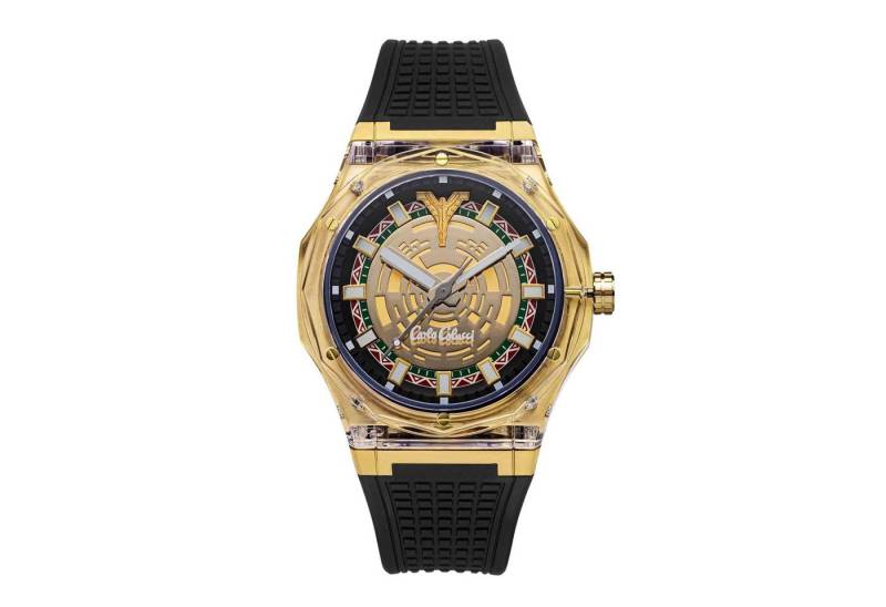 CARLO COLUCCI Quarzuhr Quarzuhr Herrenuhr 45 mm Quarz Herren CC502-1 von CARLO COLUCCI