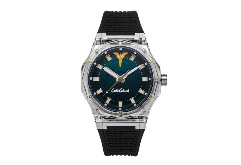 CARLO COLUCCI Quarzuhr Quarzuhr Herrenuhr 45 mm Quarz Herren CC503-1 von CARLO COLUCCI