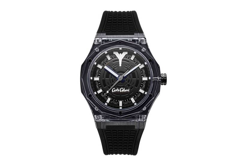 CARLO COLUCCI Quarzuhr Quarzuhr Herrenuhr 45 mm Quarz Herren CC505-1 von CARLO COLUCCI