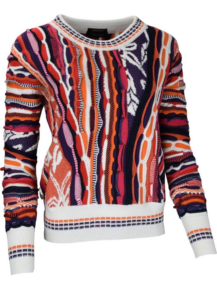 CARLO COLUCCI Rundhalspullover Castagnetti von CARLO COLUCCI