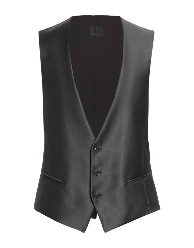 CARLO PIGNATELLI Couture-weste Herren Braungrau von CARLO PIGNATELLI