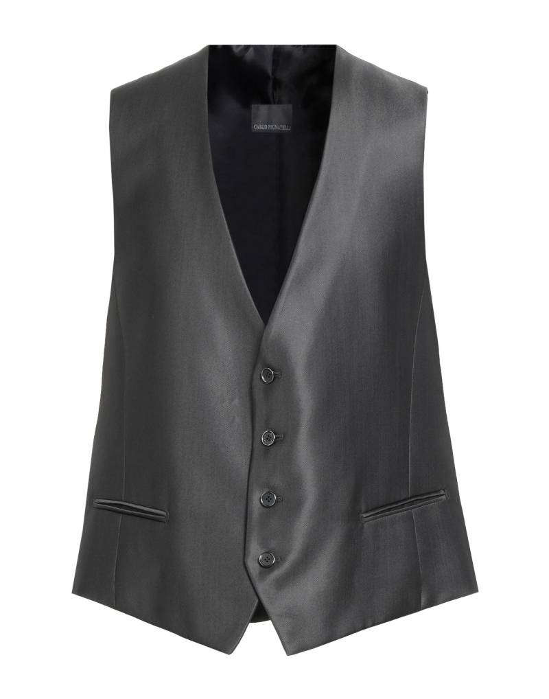 CARLO PIGNATELLI Couture-weste Herren Braungrau von CARLO PIGNATELLI