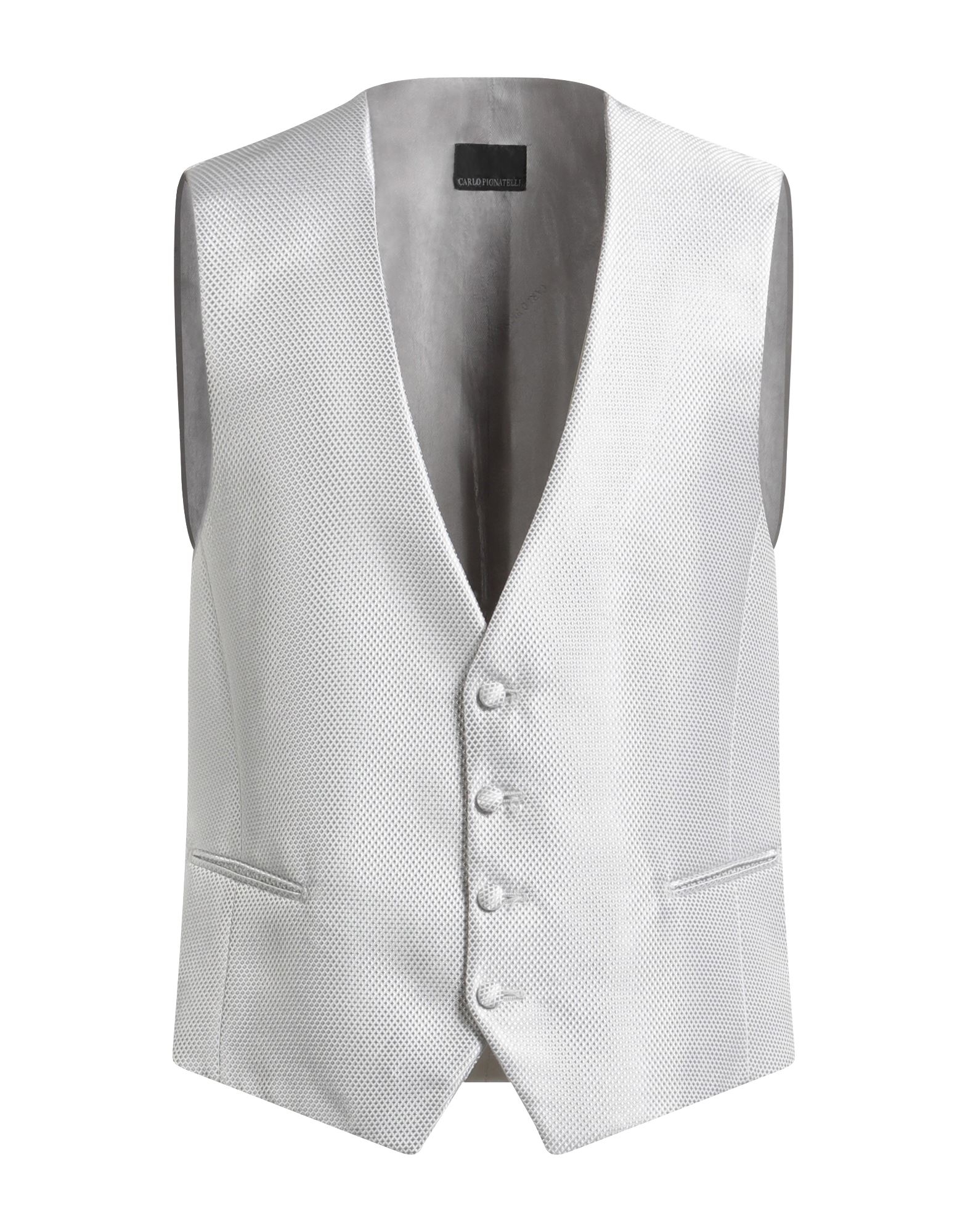 CARLO PIGNATELLI Couture-weste Herren Hellgrau CARLO PIGNATELLI Couture-weste Herren Hellgrau von CARLO PIGNATELLI