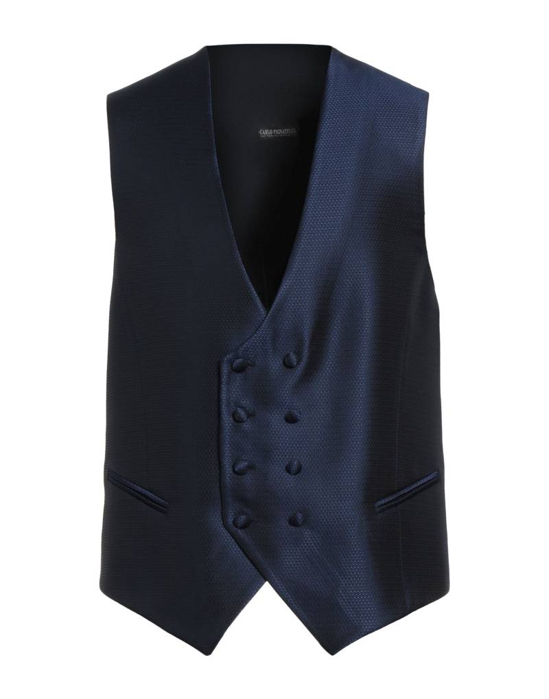 CARLO PIGNATELLI Couture-weste Herren Marineblau von CARLO PIGNATELLI