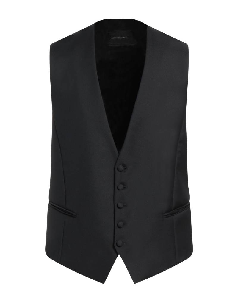 CARLO PIGNATELLI Couture-weste Herren Schwarz von CARLO PIGNATELLI