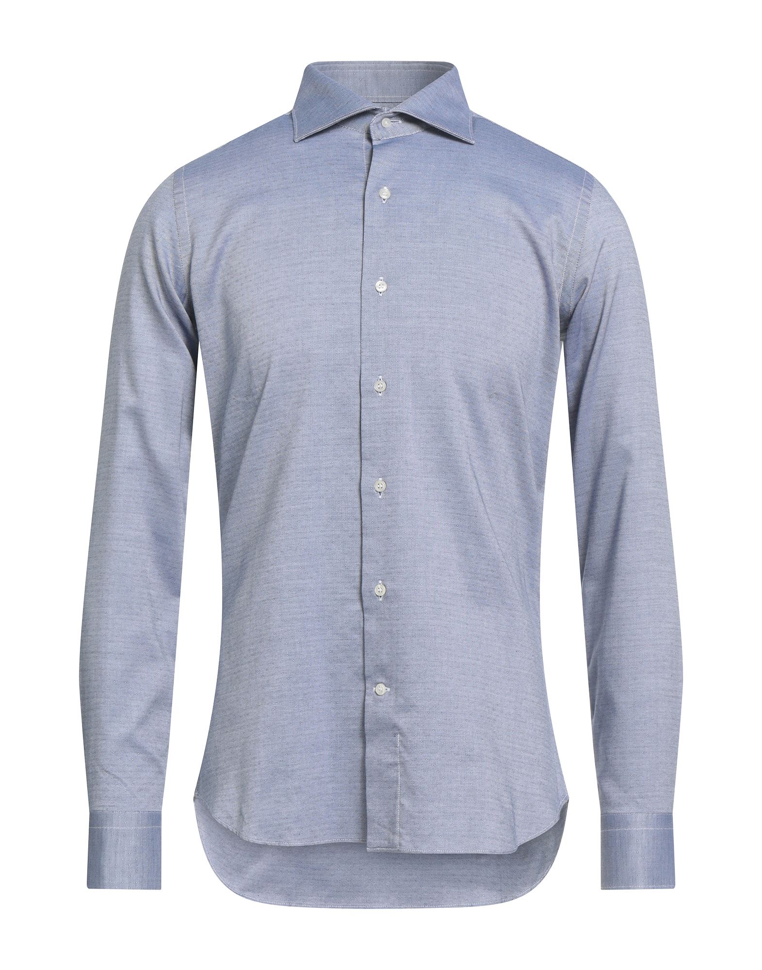 CARLO PIGNATELLI Hemd Herren Marineblau von CARLO PIGNATELLI