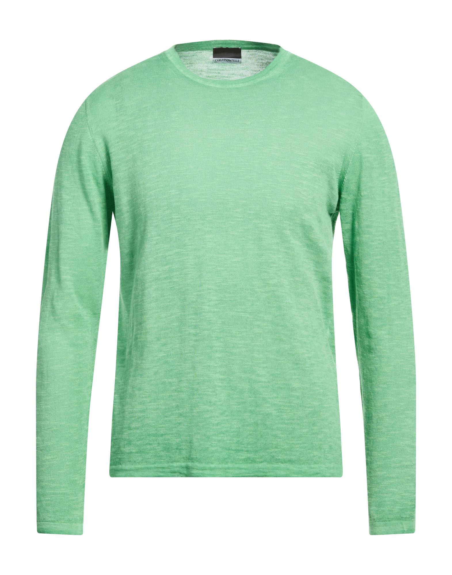 CARLO PIGNATELLI Pullover Herren Säuregrün von CARLO PIGNATELLI