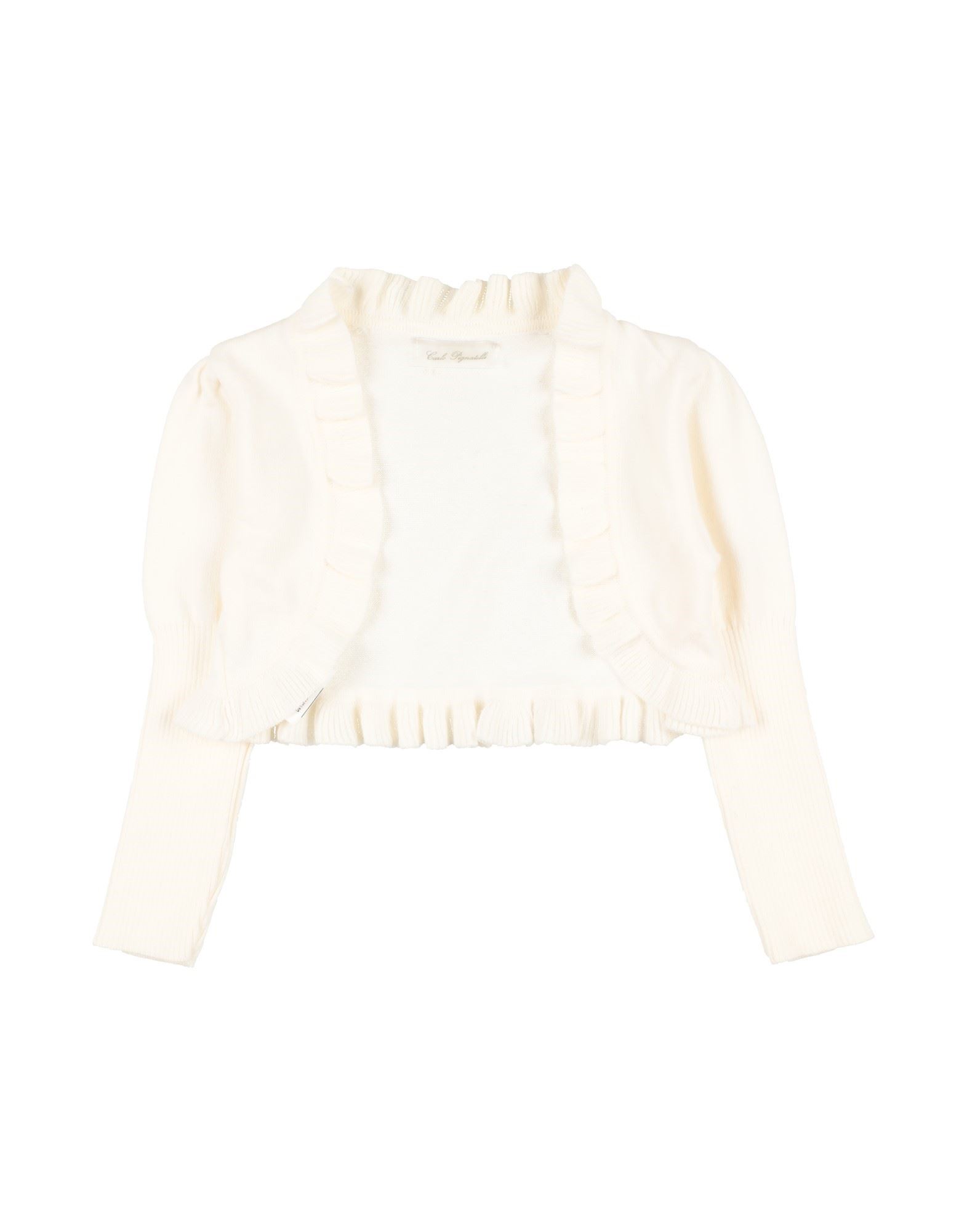 CARLO PIGNATELLI Strickjacke Kinder Weiß von CARLO PIGNATELLI