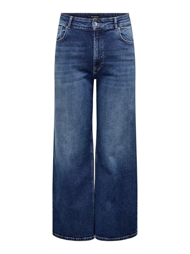 CARMAKOMA Female Jeans mit weitem Bein CARJUICY Hohe Taille Weiter Beinschnitt Jeans von CARMAKOMA