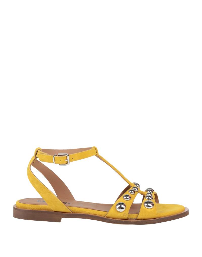 CARMENS Sandale Damen Gelb von CARMENS
