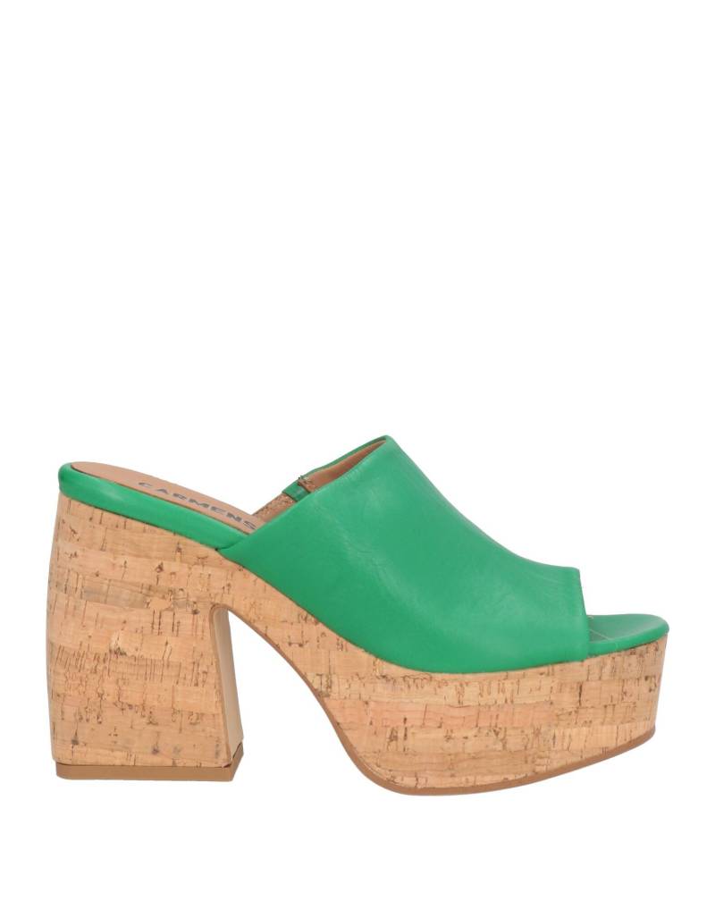 CARMENS Sandale Damen Grün von CARMENS