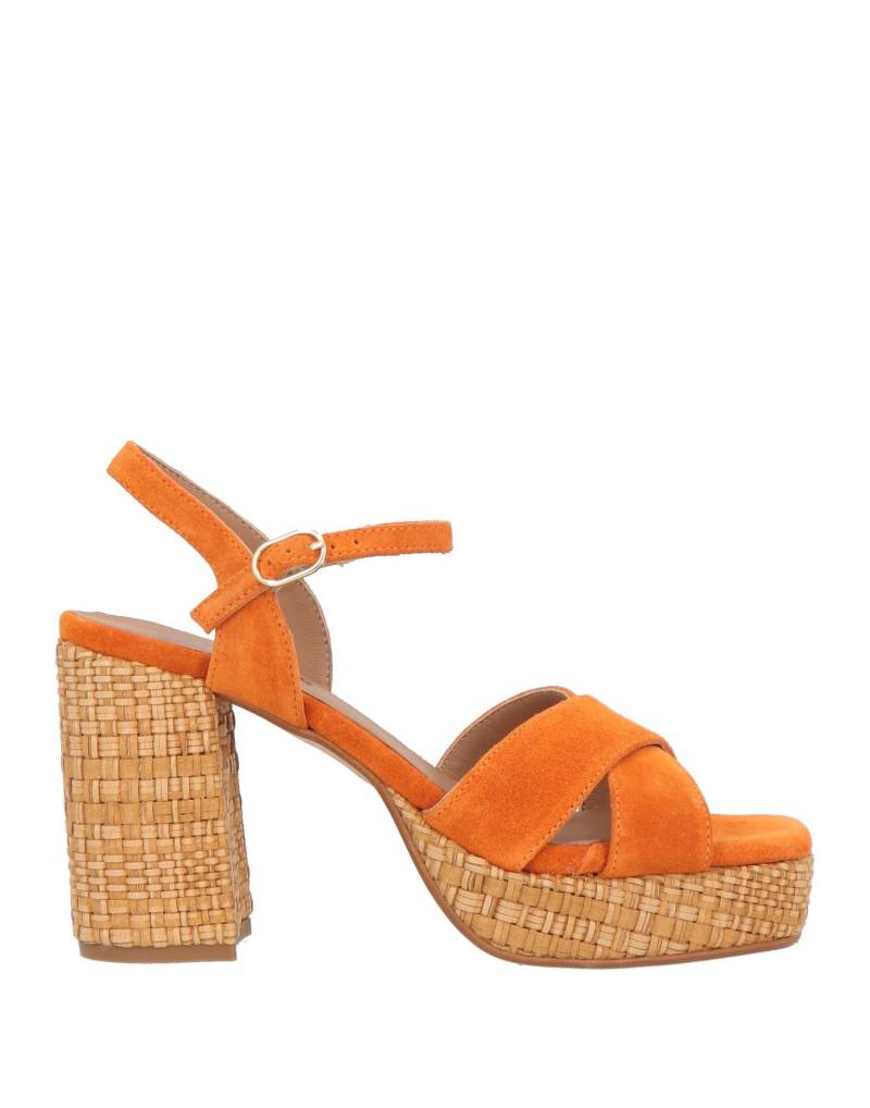 CARMENS Sandale Damen Rostrot von CARMENS