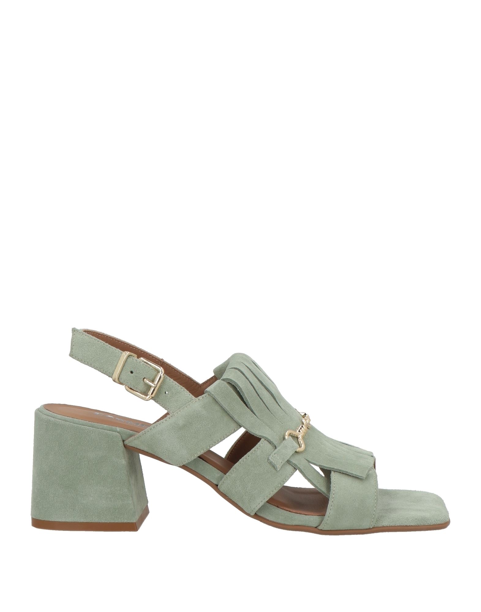 CARMENS Sandale Damen Säuregrün von CARMENS