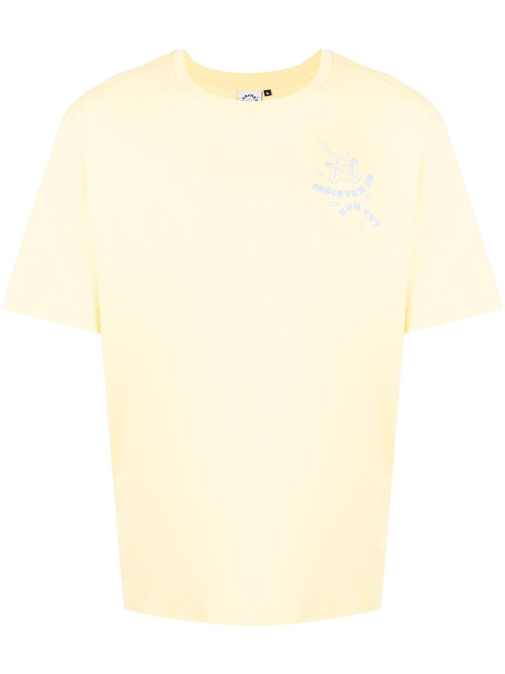 CARNE BOLLENTE T-Shirt mit grafischem Print - Gelb von CARNE BOLLENTE
