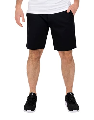 CARNÉT Nero Chino Shorts Herren Schwarz 33W I Kurze Hosen Männer für Freizeit, Arbeit & Alltag mit Stretch I Bequeme Chino Hose Herren Kurz mit Stretch, Taschen & Bälteschlaufen CARNÉT Nero Chino Shorts Herren Schwarz 33W I Kurze Hosen Männer für Freizeit, Arbeit & Alltag mit Stretch I Bequeme Chino Hose Herren Kurz mit Stretch, Taschen & Bälteschlaufen von CARNÉT
