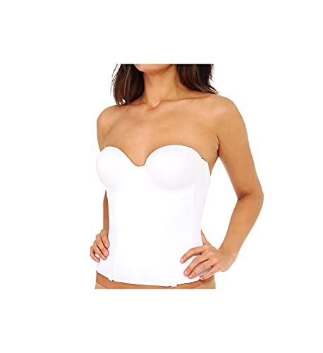 CARNIVAL Damen Full Figure Seamless Molded Corsage BH - Weiß - 70C von CARNIVAL