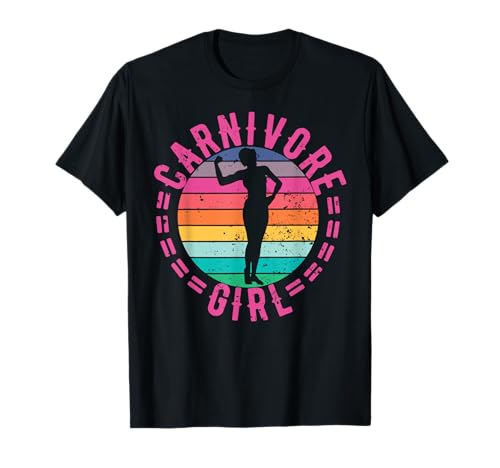 Fleischfresser für Mädchen von Carnivore mit niedlicher Passform für Cowgirl-Frauen T-Shirt Fleischfresser für Mädchen von Carnivore mit niedlicher Passform für Cowgirl-Frauen T-Shirt von CARNIVORE MERCH