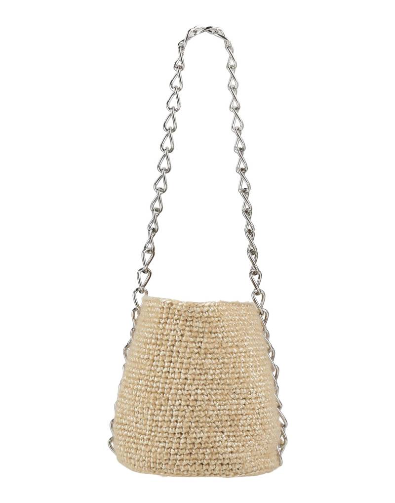 CAROLINA SANTO DOMINGO Schultertasche Damen Beige von CAROLINA SANTO DOMINGO