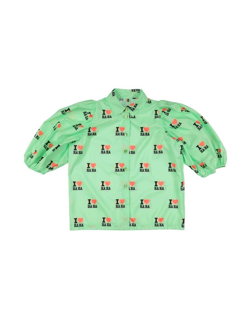 CAROLINE BOSMANS Hemd Kinder Limettengrün von CAROLINE BOSMANS