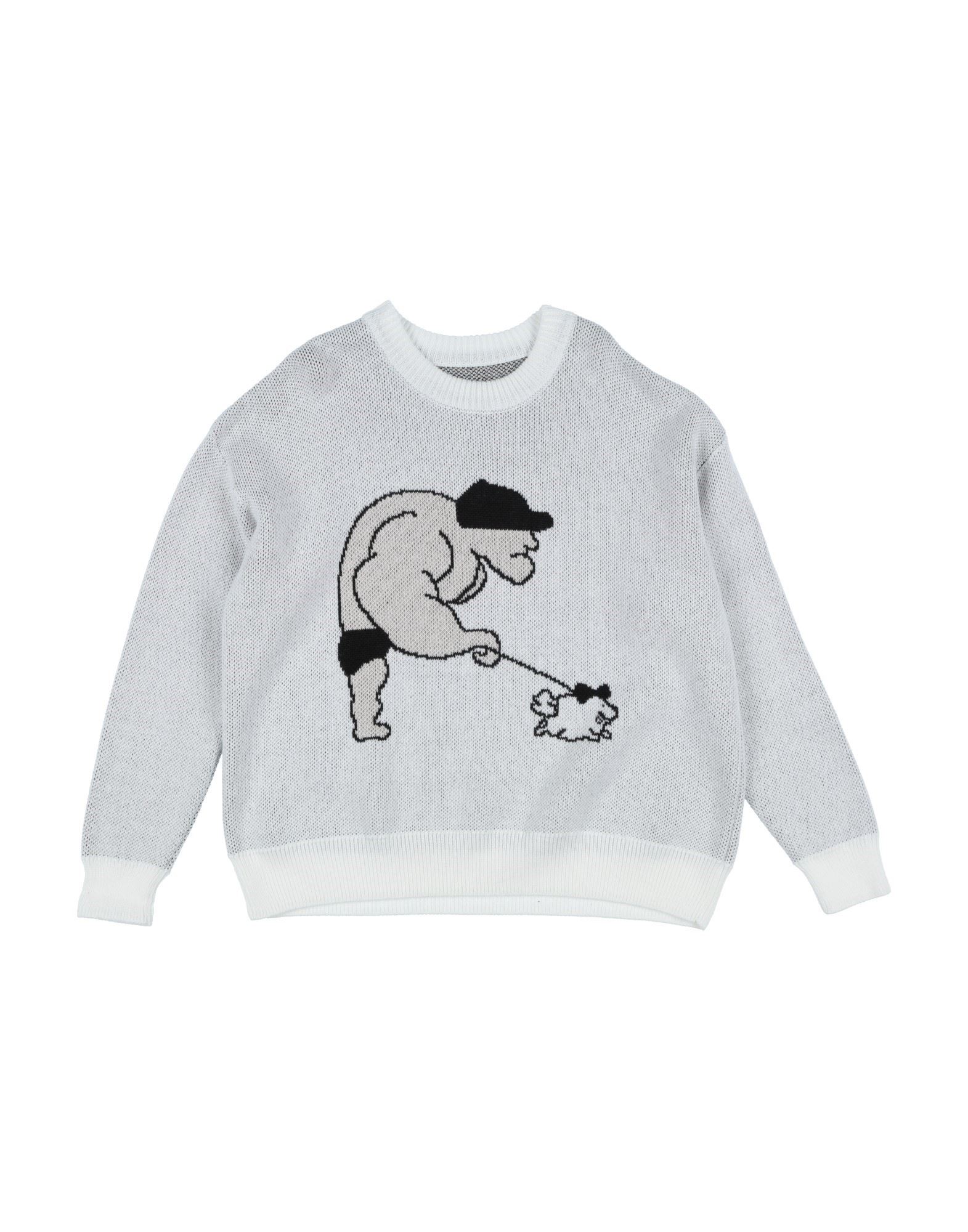 CAROLINE BOSMANS Pullover Kinder Weiß von CAROLINE BOSMANS