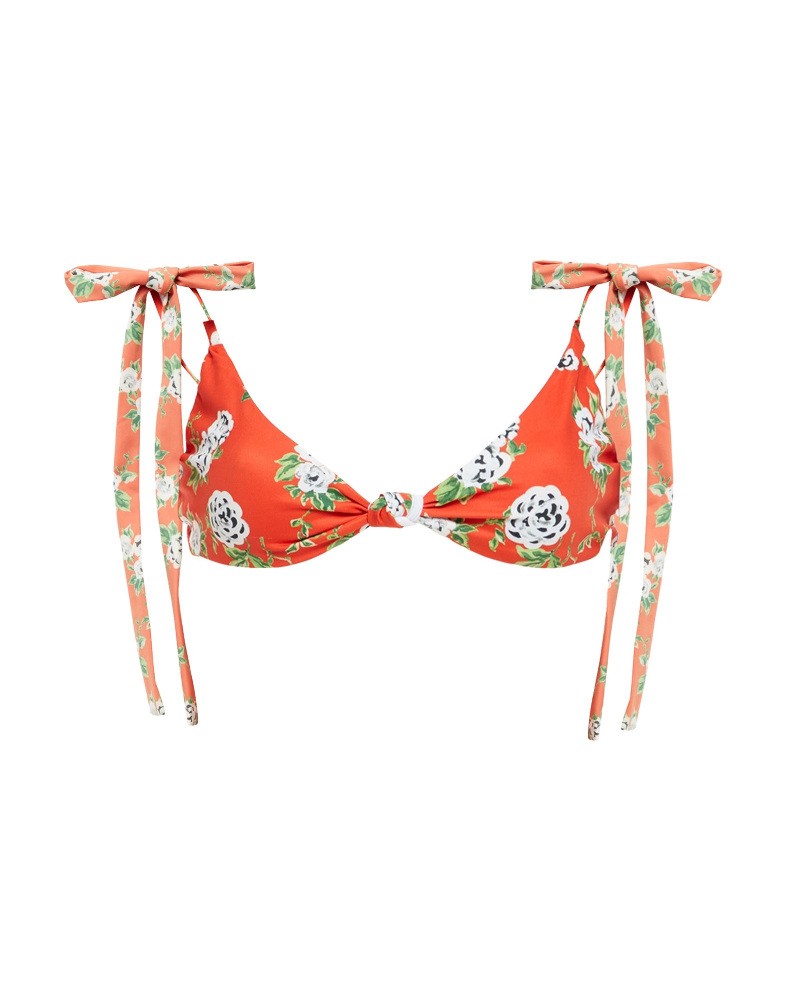 CAROLINE CONSTAS Bikini-oberteil Damen Koralle von CAROLINE CONSTAS