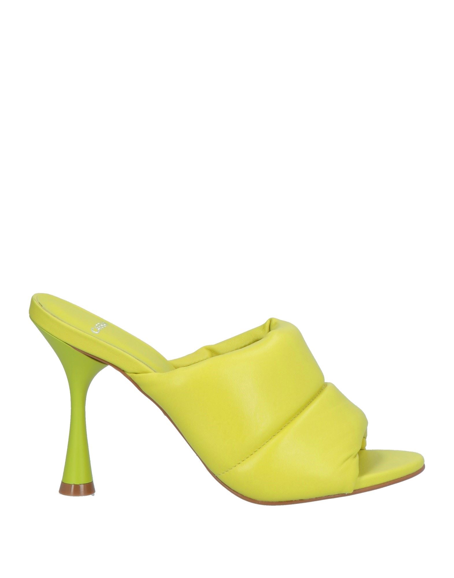 CARRANO Sandale Damen Gelb von CARRANO
