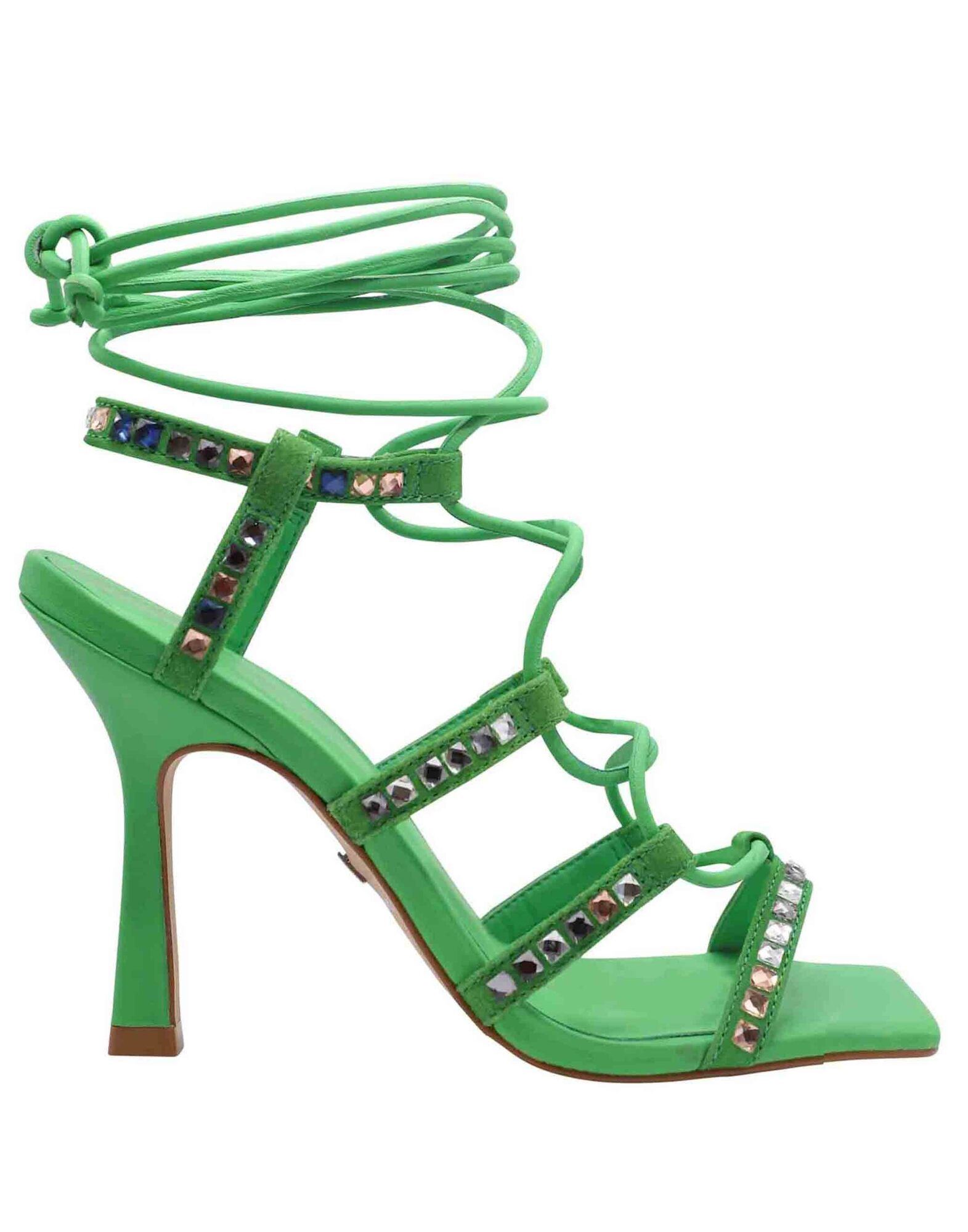CARRANO Sandale Damen Grün von CARRANO