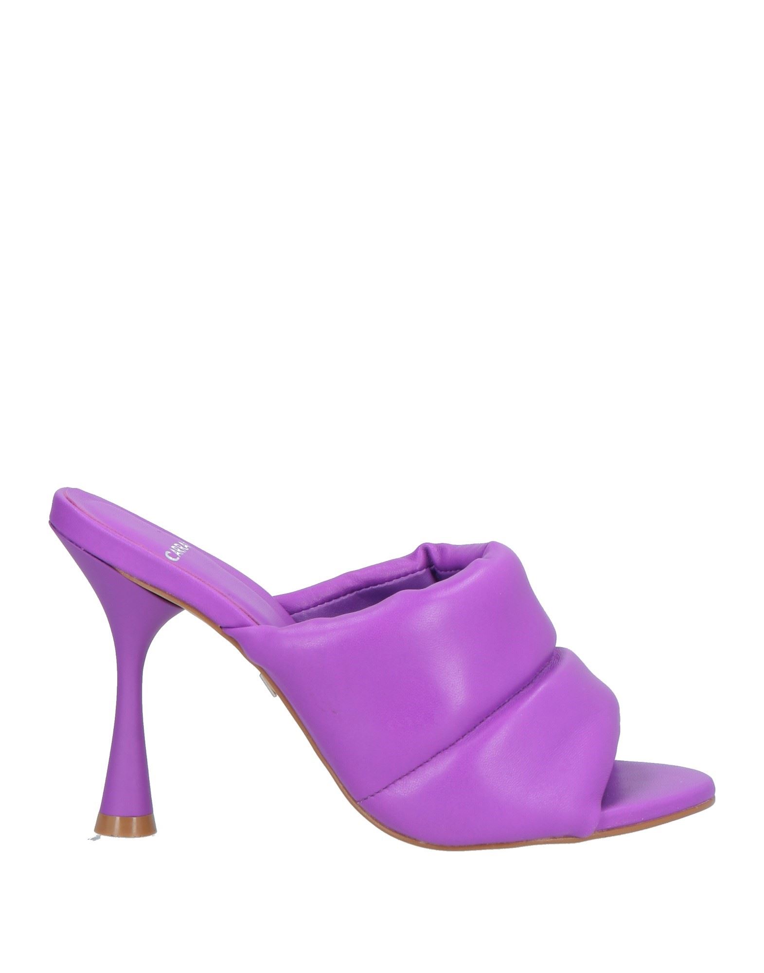 CARRANO Sandale Damen Violett von CARRANO