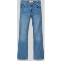 CARS JEANS Flared Jeans im 5-Pocket-Design Modell 'Veronique' in Blau, Größe 158 von CARS JEANS