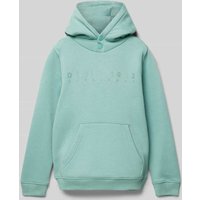 CARS JEANS Hoodie mit Label-Print Modell 'Smash' in Mint, Größe 140 von CARS JEANS