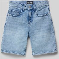 CARS JEANS Jeansshorts mit Eingrifftaschen Modell 'WARDEN' in Hellblau, Größe 140 von CARS JEANS