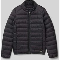 CARS JEANS Steppjacke mit Reißverschlusstaschen Modell 'STINGER' in Black, Größe 140 von CARS JEANS