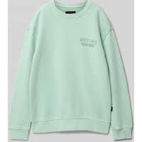 CARS JEANS Sweatshirt mit Label-Print Modell 'REWNAC' in Mint, Größe 176 CARS JEANS Sweatshirt mit Label-Print Modell 'REWNAC' in Mint, Größe 176 von CARS JEANS