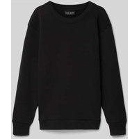 CARS JEANS Sweatshirt mit Rundhalsausschnitt Modell 'EAMON' in Black, Größe 152 von CARS JEANS