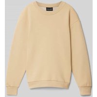 CARS JEANS Sweatshirt mit Rundhalsausschnitt Modell 'EAMON' in Sand, Größe 140 von CARS JEANS