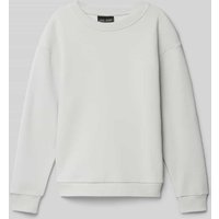 CARS JEANS Sweatshirt mit Rundhalsausschnitt Modell 'EAMON' in Stein, Größe 152 von CARS JEANS