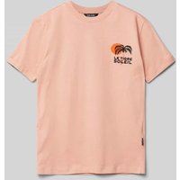 CARS JEANS T-Shirt mit Rundhalsausschnitt Modell 'Drayco' in Apricot, Größe 152 von CARS JEANS