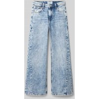 CARS JEANS Wide Leg Jeans mit Eingrifftaschen Modell 'DYARA' in Blau, Größe 170 von CARS JEANS